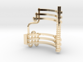Master Sentinel Chamber Grill in 14K Yellow Gold