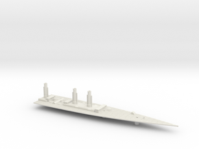 1/700 SS Great Eastern Fore Deck in White Natural Versatile Plastic