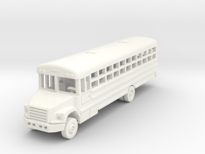 Thomas 45 Passenger Bus in White Smooth Versatile Plastic: 1:144