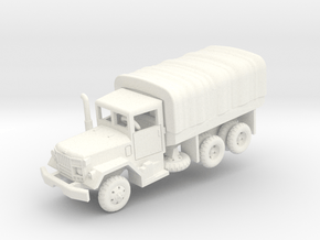 M35A2 2.5t Duce with tarp in White Smooth Versatile Plastic: 1:160 - N