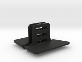 SCX24 Rock Sliders and Accessory Mount in Black Premium Versatile Plastic