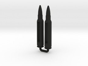 556 dummy round for Classic Army LMG in Black Natural Versatile Plastic