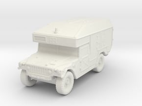 Humvee Ambulance 1/144 in White Natural Versatile Plastic