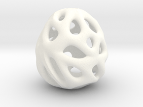 Cellular Egg Hand Object in White Processed Versatile Plastic