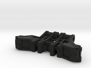 Nikko Turbo Aero Arms for Mini T Axles in Black Natural Versatile Plastic