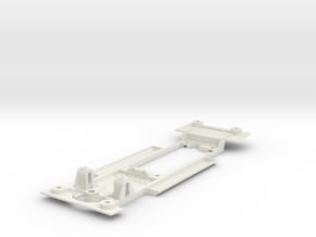 Chassis for Carrera Dodge & Plymouth NASCARS in White Natural Versatile Plastic