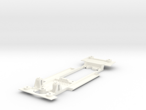 Chassis for Carrera Dodge & Plymouth NASCARS in White Smooth Versatile Plastic