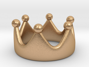 Crown Ring II in Natural Bronze