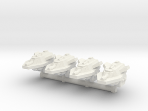 VA003 Eternal Inferno Battlebarge (4) in White Natural Versatile Plastic