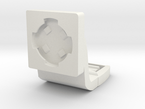 fizick ics cyclik mount in White Natural Versatile Plastic