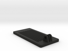 Phone Mount to Go Pro Adapter in Black Smooth Versatile Plastic