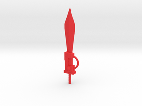 SS86 Sludge Sword in Red Processed Versatile Plastic
