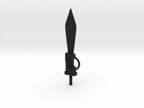 SS86 Sludge Sword in Black Smooth PA12