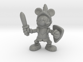 Mickey Knight miniature model fantasy games dnd wh in Gray PA12