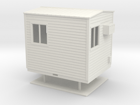 1/64th Office building for construction site etc in White Natural Versatile Plastic