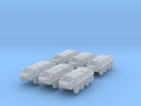 BTR 60 PA (late) (x6) 1/400 in Smooth Fine Detail Plastic