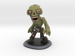 Zombie Green in Matte High Definition Full Color