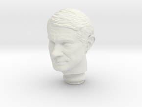 Mego Dr. Watson Martin Freeman 1:9 Scale Head in White Natural Versatile Plastic