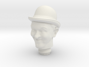 Mego Laurel & Hardy Stan Laurel 1:9 Scale Head in White Natural Versatile Plastic