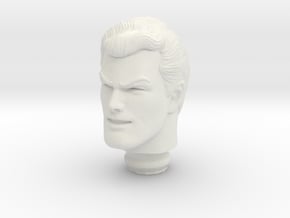 Mego Shazam 1st Appearance WGSH 1:9 Scale Head in White Natural Versatile Plastic