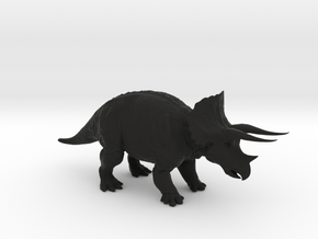 Triceratops_Horridus 1/60 in Black Smooth PA12
