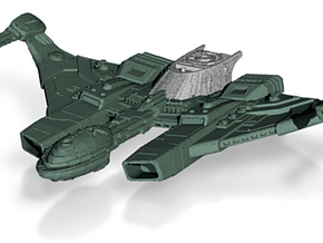 Klingon WarBird Of Prey ScoutDestroyer v2 in Tan Fine Detail Plastic