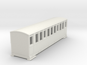 o-100-tralee-dingle-bogie-all-third-coach in White Natural Versatile Plastic