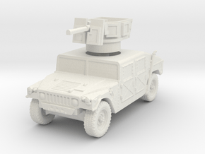 Humvee MG Turret 1/76 in White Natural Versatile Plastic