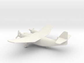 Northrop YC-125 Raider in White Natural Versatile Plastic: 6mm
