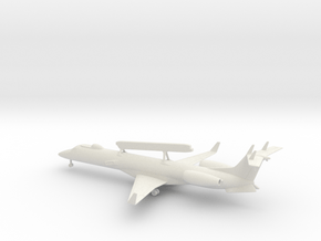 Embraer ERJ-145 AEW in White Natural Versatile Plastic: 1:160 - N