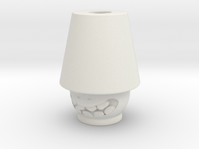 Possessed Lamp in White Natural Versatile Plastic