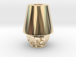 Possessed Lamp in 14k Gold Plated Brass