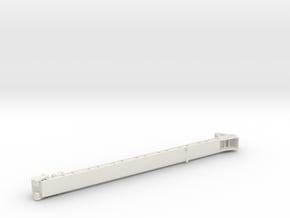 1/64th Asphalt plant conveyor in White Natural Versatile Plastic