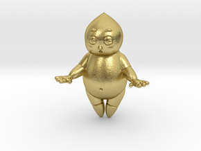 Possessed Doll in Natural Brass