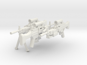 HK MG4 Set1 in White Natural Versatile Plastic