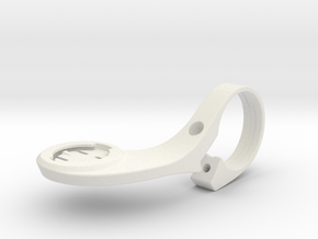 Garmin Chamfered Handlebar Mount - 35mm in White Natural Versatile Plastic
