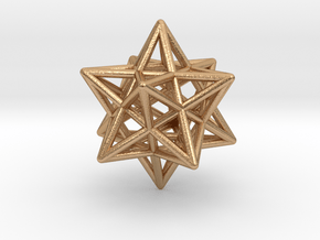 stellated dodecahedron in Natural Bronze