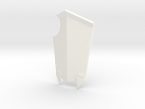 7-8 inchs Action Figure Uruk Hai Shield in White Smooth Versatile Plastic