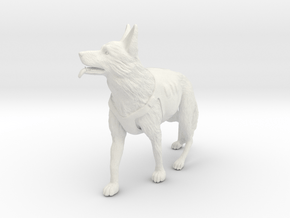 John Wick - Dog 2 in White Natural Versatile Plastic