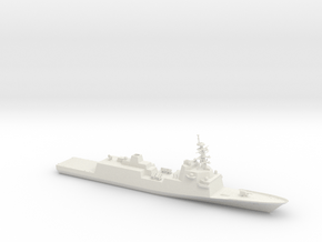 1/700 Scale USS Constellation FFG-62 in White Natural Versatile Plastic