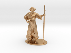 Tim the Enchanter Miniature in Natural Bronze: 28mm