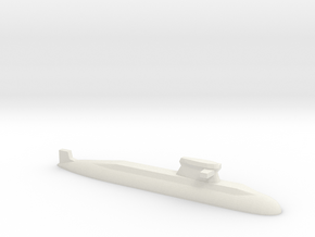 PLA[N] 039C Submarine, 1/1250 in White Natural Versatile Plastic