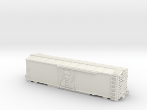 HO/OO Lionel Style 64' Boxcar V1.5 Bachmann SHELL in White Natural Versatile Plastic