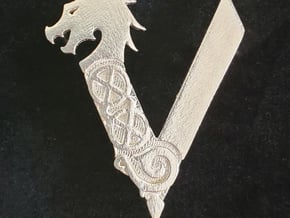 Vikings Valhalla pendant in Polished Silver