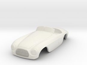 Ferrari 166 MM in White Natural Versatile Plastic