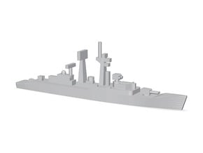 Salisbury-class frigate, 1/1250 in Tan Fine Detail Plastic