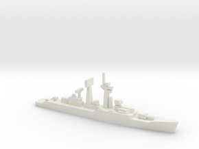 Salisbury-class frigate, 1/1250 in White Natural Versatile Plastic
