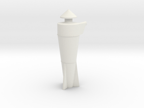 1/64 Small Dust collector in White Natural Versatile Plastic