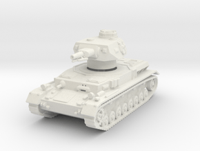 Panzer IV F1 1/120 in White Natural Versatile Plastic