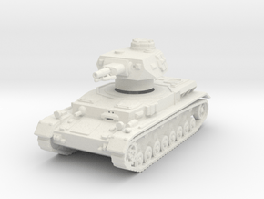 Panzer IV F1 1/144 in White Natural Versatile Plastic